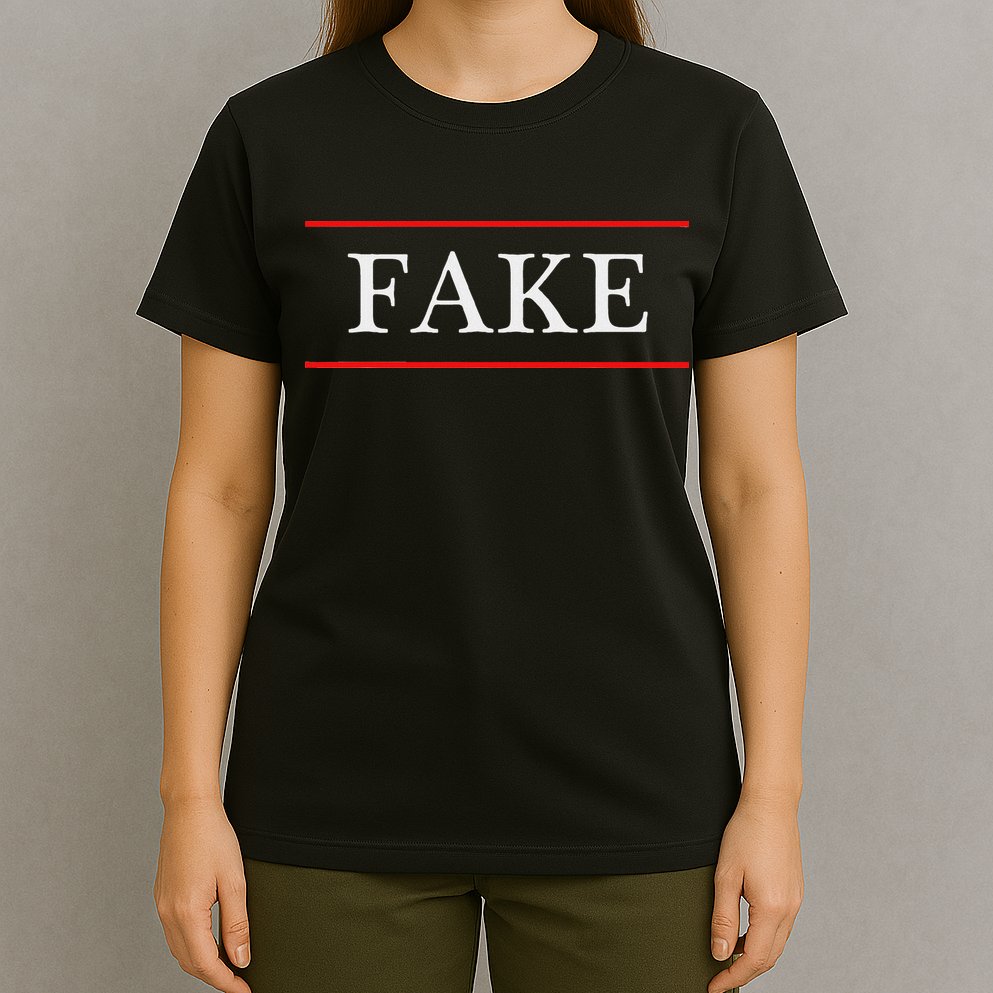 That Says The Word Fake On It T-Shirt