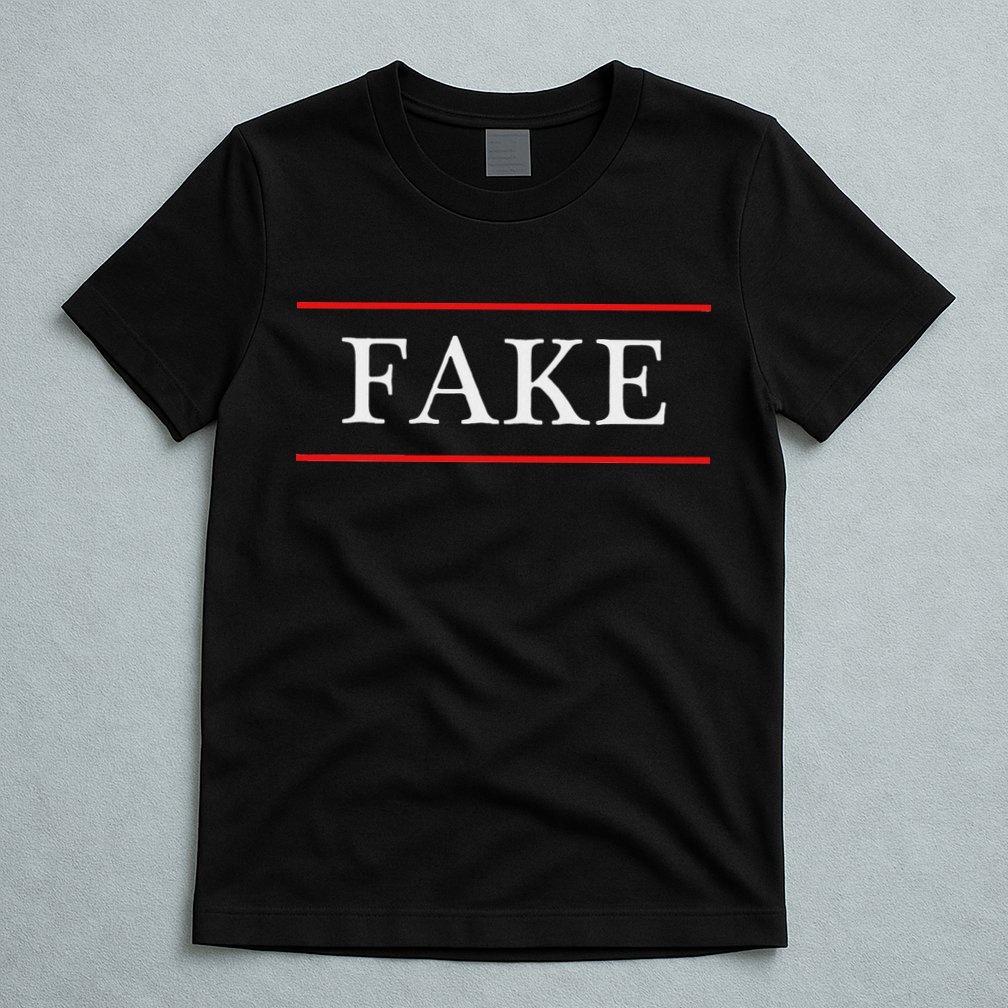 That Says The Word Fake On It T-Shirt