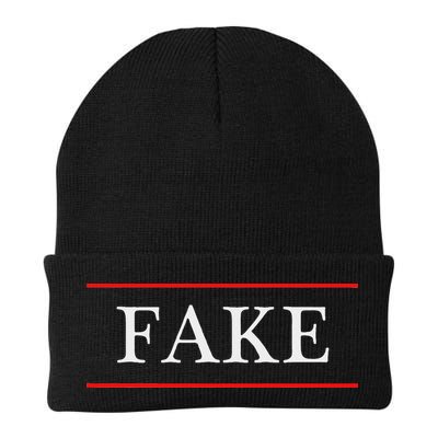 That Says The Word Fake On It Beanie