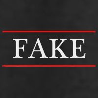 That Says The Word Fake On It 25L Jumbo Tote