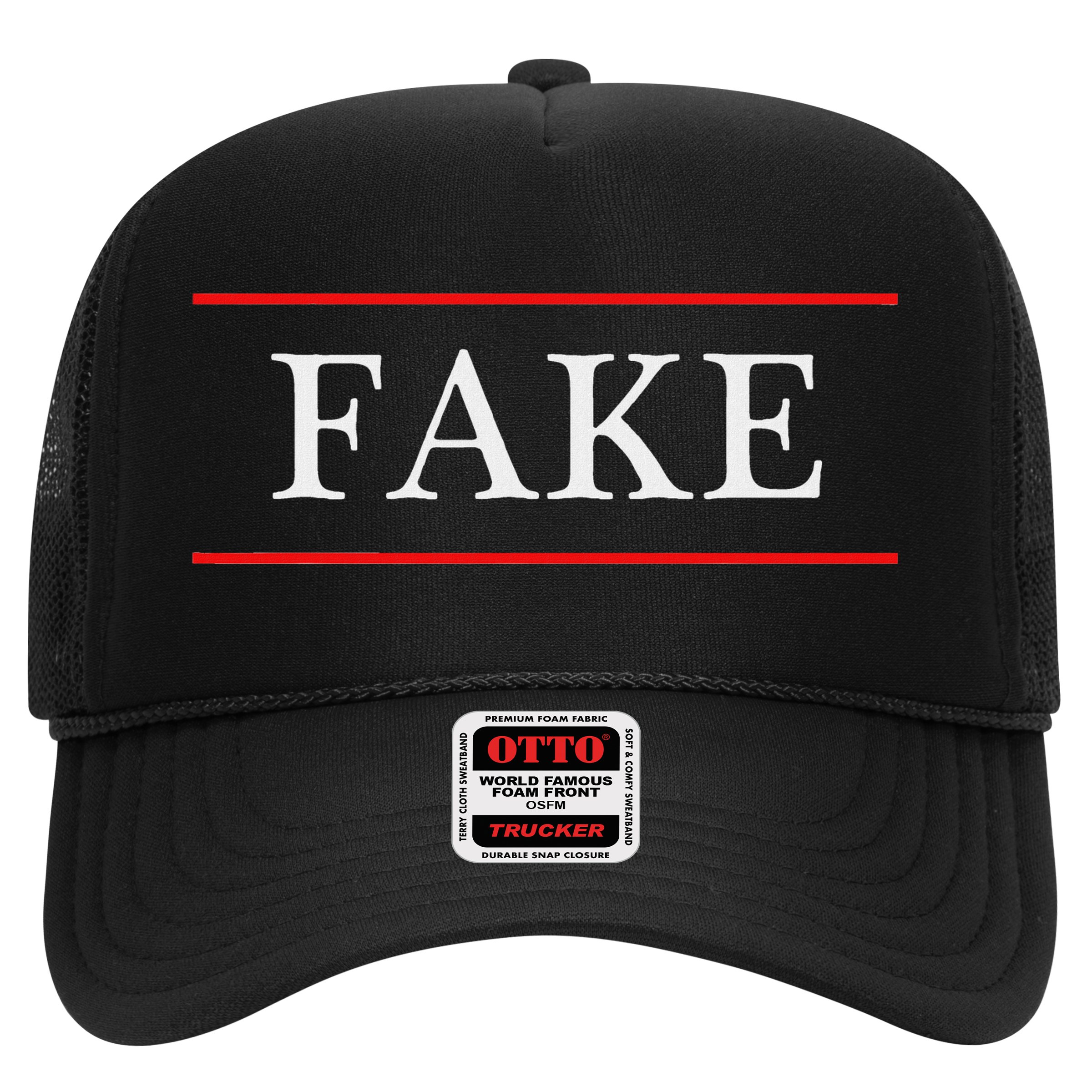 That Says The Word Fake On It Hat