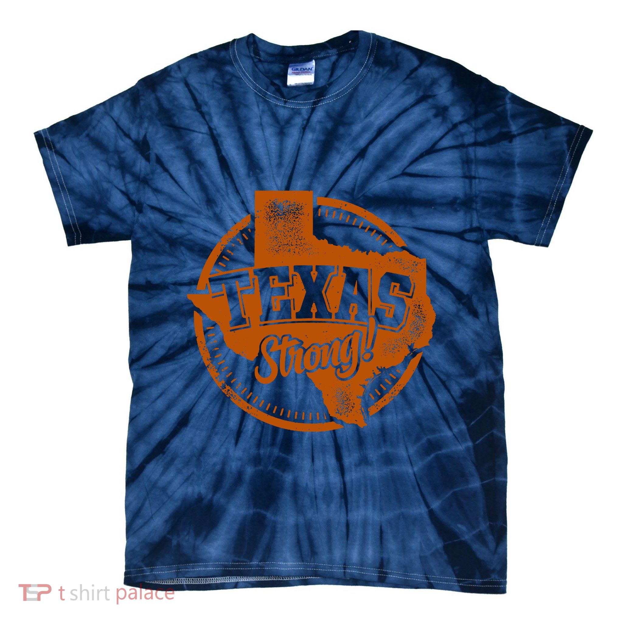 Texas Strong Tie-Dye T-Shirt