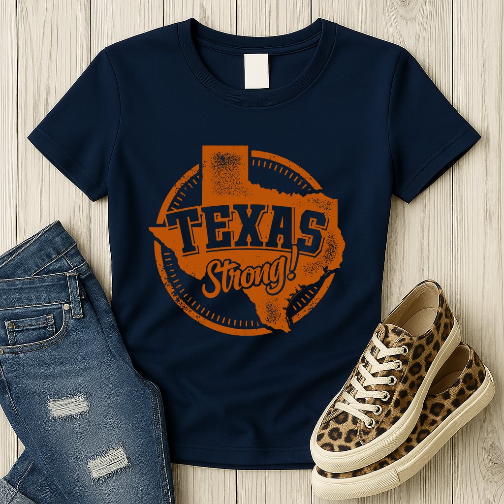 Texas Strong Womens T-Shirt