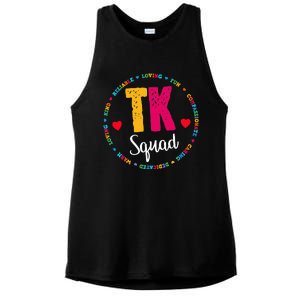 TK Squad Tee Transitional Kindergarten Teacher Team Crew Ladies PosiCharge Tri-Blend Wicking Tank