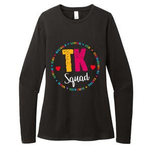 TK Squad Tee Transitional Kindergarten Teacher Team Crew Womens CVC Long Sleeve Shirt