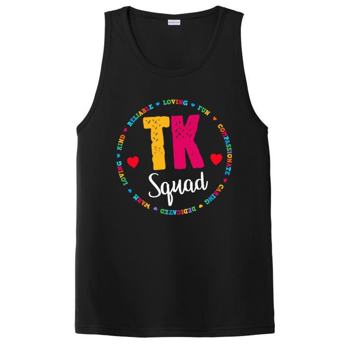 TK Squad Tee Transitional Kindergarten Teacher Team Crew PosiCharge Competitor Tank