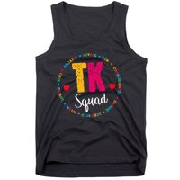 TK Squad Tee Transitional Kindergarten Teacher Team Crew Tank Top