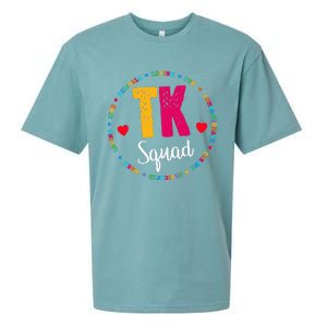 TK Squad Tee Transitional Kindergarten Teacher Team Crew Sueded Cloud Jersey T-Shirt