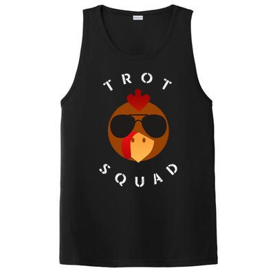 Trot Squad Turkey Face With Sunglasses PosiCharge Competitor Tank