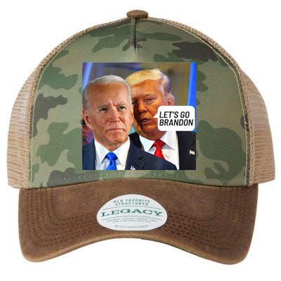 Trump Said To Biden: Lets Go Brandon Anti Biden Legacy Tie Dye Trucker Hat