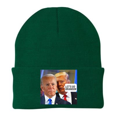 Trump Said To Biden: Lets Go Brandon Anti Biden Knit Cap Winter Beanie