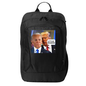 Trump Said To Biden: Lets Go Brandon Anti Biden City Backpack