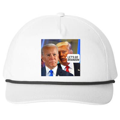 Trump Said To Biden: Lets Go Brandon Anti Biden Snapback Five-Panel Rope Hat