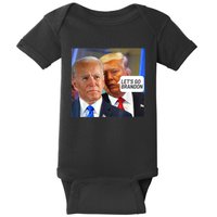 Trump Said To Biden: Lets Go Brandon Anti Biden Baby Bodysuit