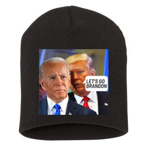 Trump Said To Biden: Lets Go Brandon Anti Biden Short Acrylic Beanie