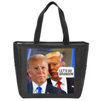 Trump Said To Biden: Lets Go Brandon Anti Biden Zip Tote Bag