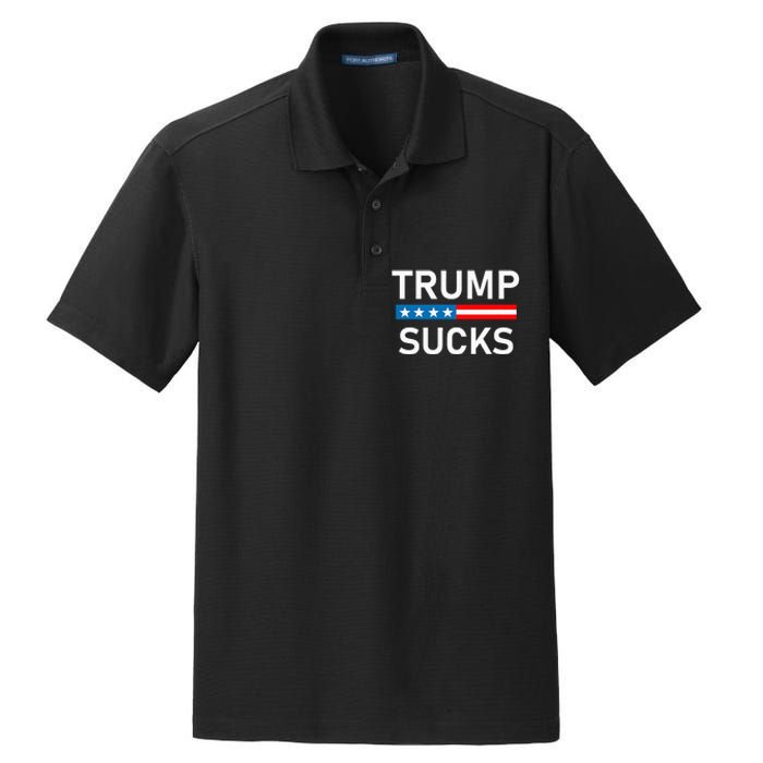 Trump Sucks Dry Zone Grid Polo