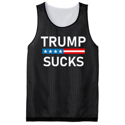 Trump Sucks Mesh Reversible Basketball Jersey Tank