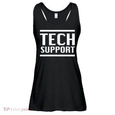 Tech Support Ladies Essential Flowy Tank