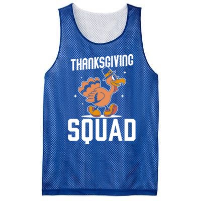 Thanksgiving Squad Turkeys Lover Cute Family Thanksgiving Gift Mesh Reversible Basketball Jersey Tank