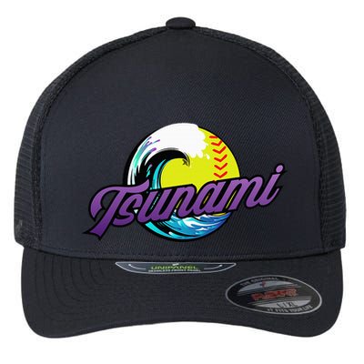 Tsunami Softball Flexfit Unipanel Trucker Cap