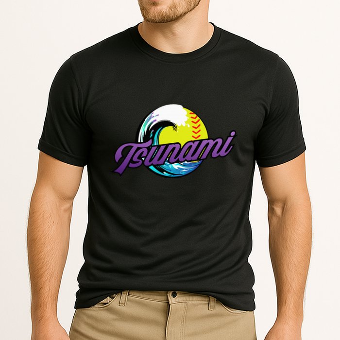Tsunami Softball Cooling Performance Crew T-Shirt