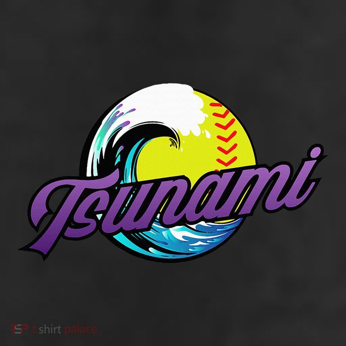 Tsunami Softball 11oz C Handle Ceramic Mug