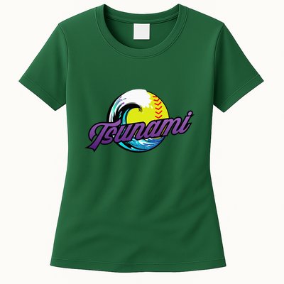 Tsunami Softball Womens T-Shirt