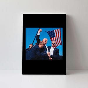 Trump Shot Trump Shooting Trump 2024 Donald Trump Fight Fist 2024 Canvas