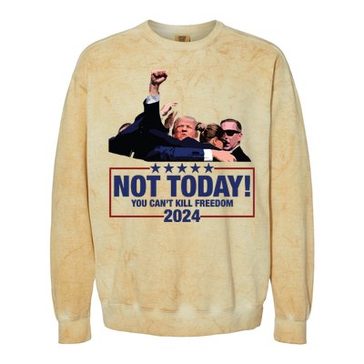 Trump Shooting Trump Assassination Trump Colorblast Crewneck Sweatshirt