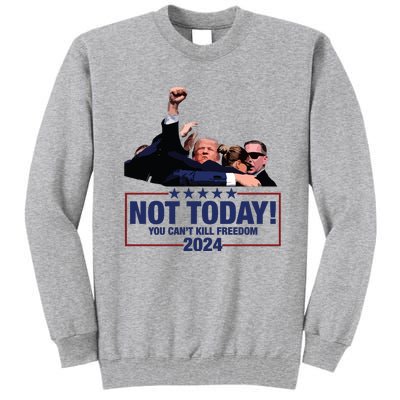 Trump Shooting Trump Assassination Trump Tall Sweatshirt