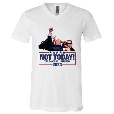 Trump Shooting Trump Assassination Trump V-Neck T-Shirt