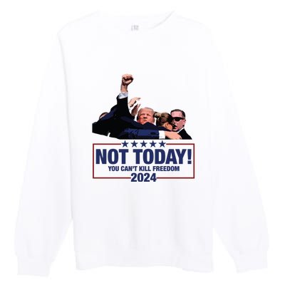 Trump Shooting Trump Assassination Trump Premium Crewneck Sweatshirt