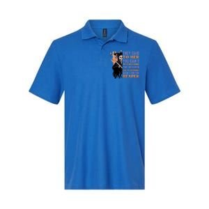 They Said To Her You Cant Withstand The Reaper She Whisper Gift Softstyle Adult Sport Polo