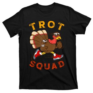 Trot Squad Thanksgiving Turkey Trot Costume T-Shirt