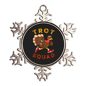 Trot Squad Thanksgiving Turkey Trot Costume Metallic Star Ornament