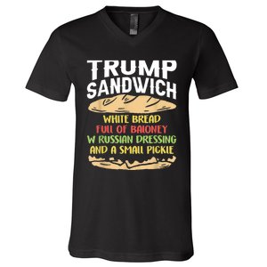 Trumps Sandwich Tshirt V-Neck T-Shirt