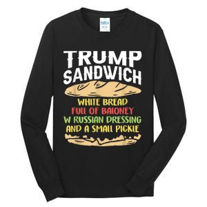 Trumps Sandwich Tshirt Tall Long Sleeve T-Shirt