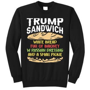 Trumps Sandwich Tshirt Tall Sweatshirt