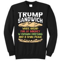 Trumps Sandwich Tshirt Tall Sweatshirt