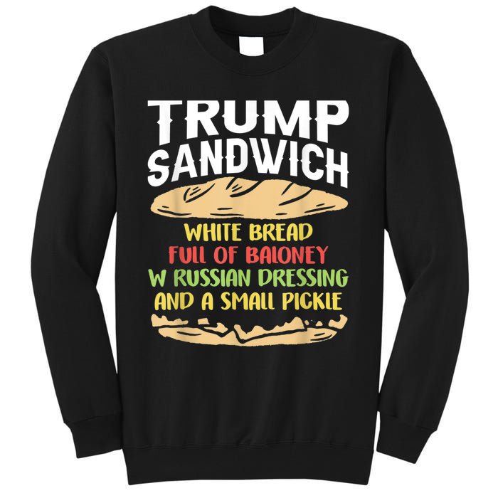 Trumps Sandwich Tshirt Tall Sweatshirt