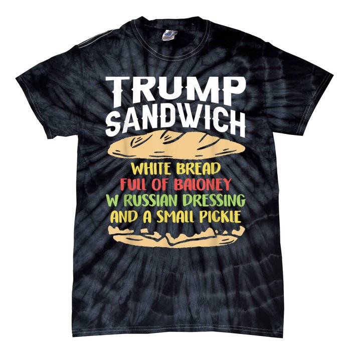 Trumps Sandwich Tshirt Tie-Dye T-Shirt