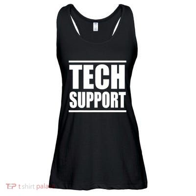 Tech Support Ladies Essential Flowy Tank