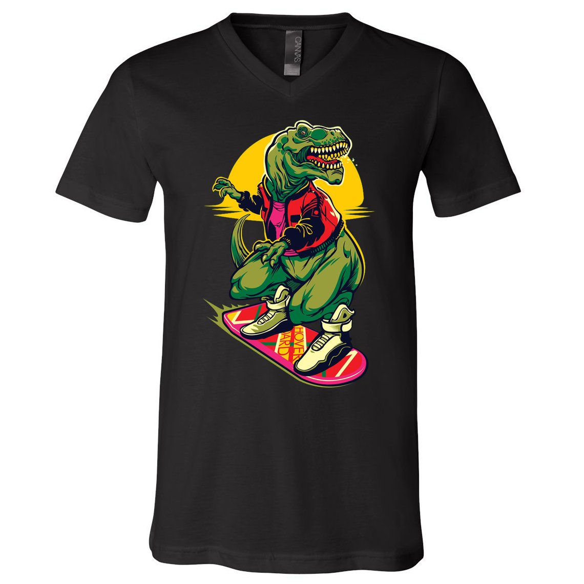 Trex Skating V-Neck T-Shirt