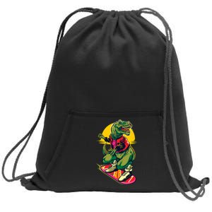 Trex Skating Sweatshirt Cinch Pack Bag