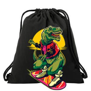 Trex Skating Drawstring Bag