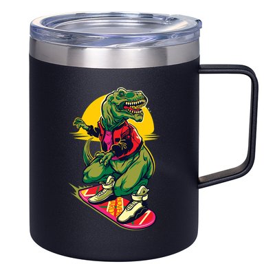 Trex Skating 12oz Stainless Steel Coffee Mug