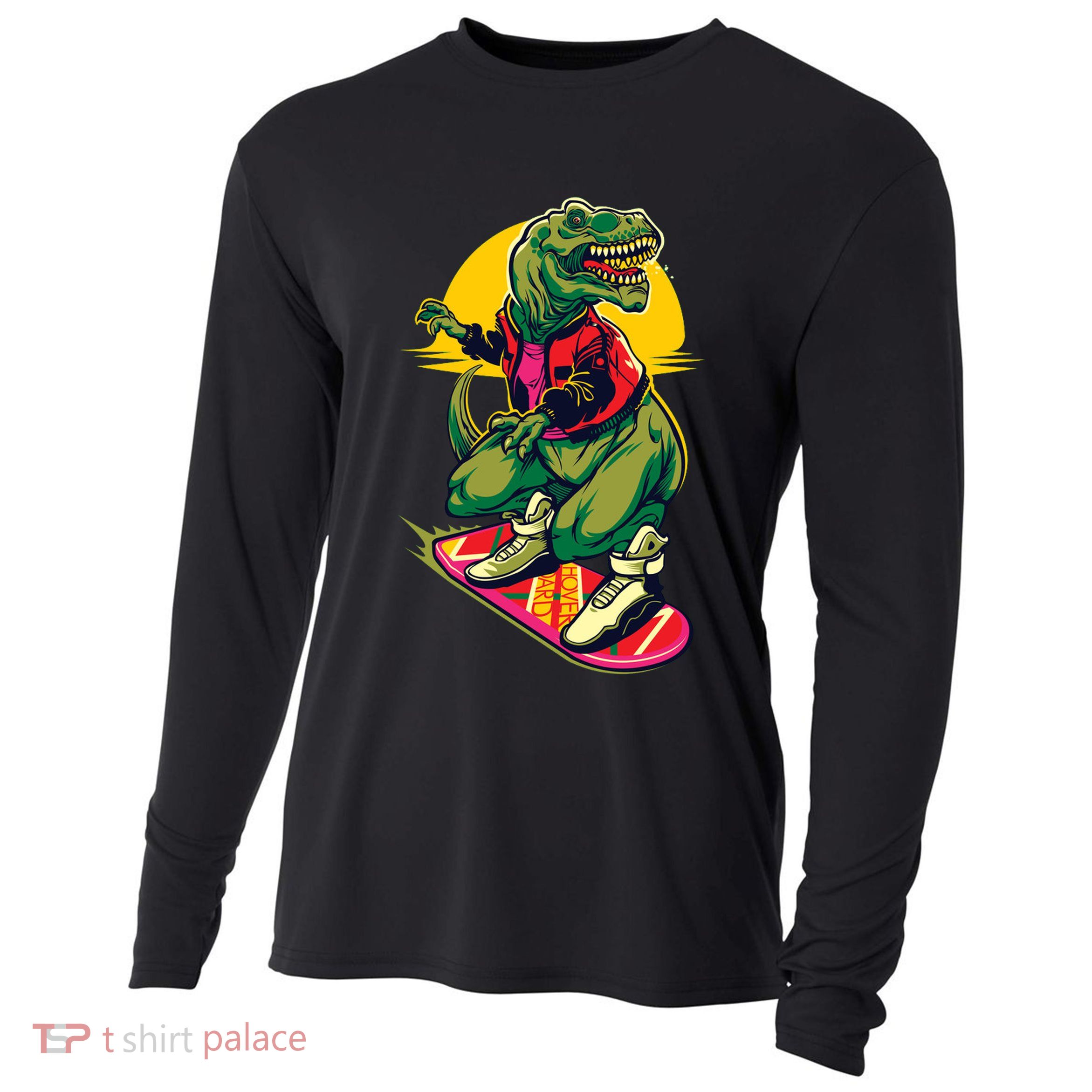 Trex Skating Cooling Performance Long Sleeve Crew