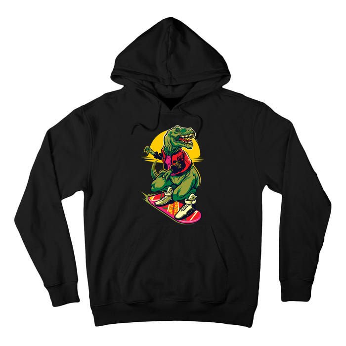 Trex Skating Tall Hoodie