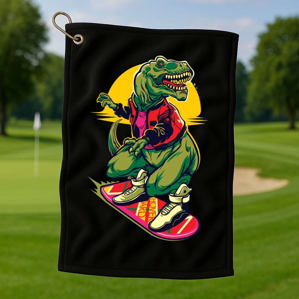 Trex Skating Golf Towel